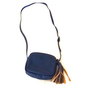 Gap leather mini crossbody